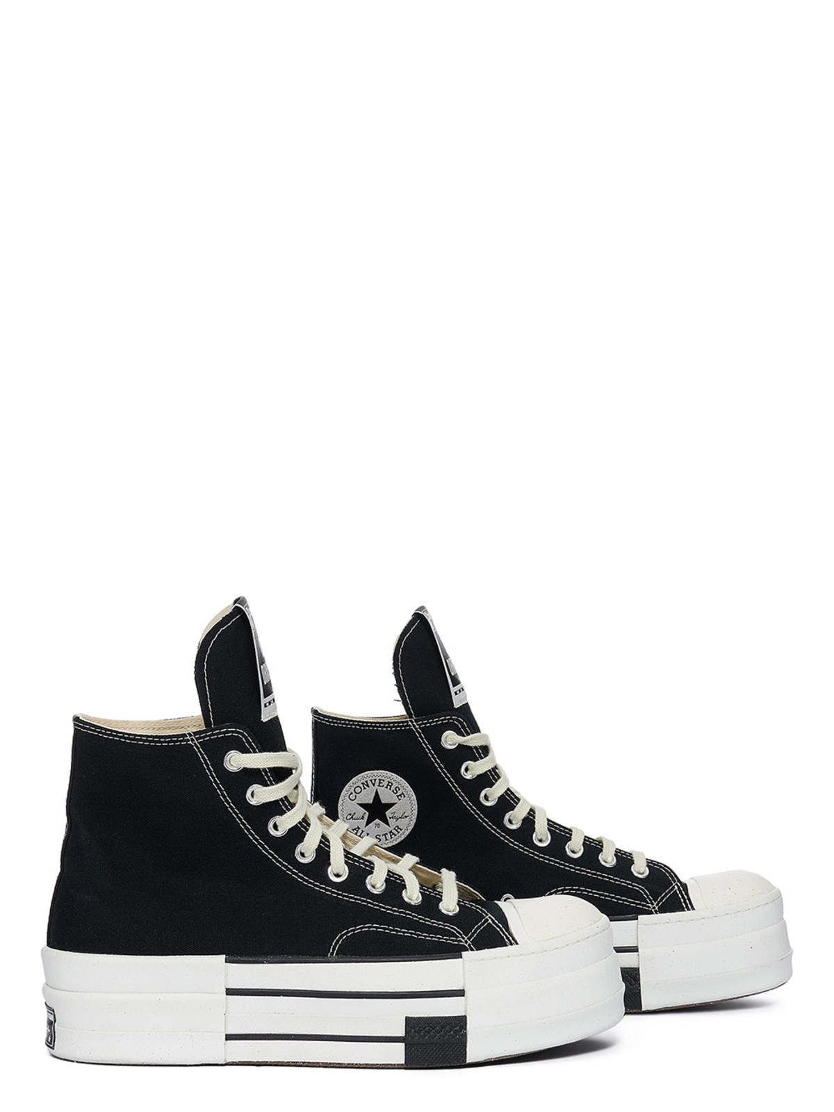 Rick Owens DRKSHDW x Converse DBL DRKSTAR HI Sneakers - BLACK