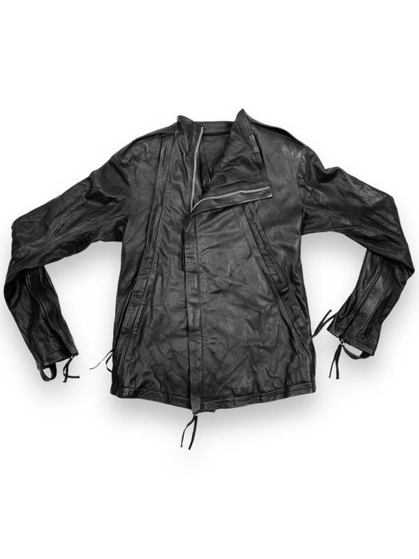 11 by Boris Bidjan Saberi J4 Leather Jacket | Garmentory