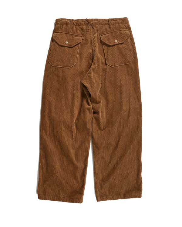 Engineered Garments Cotton 8W Corduroy Over Pant - Chestnut