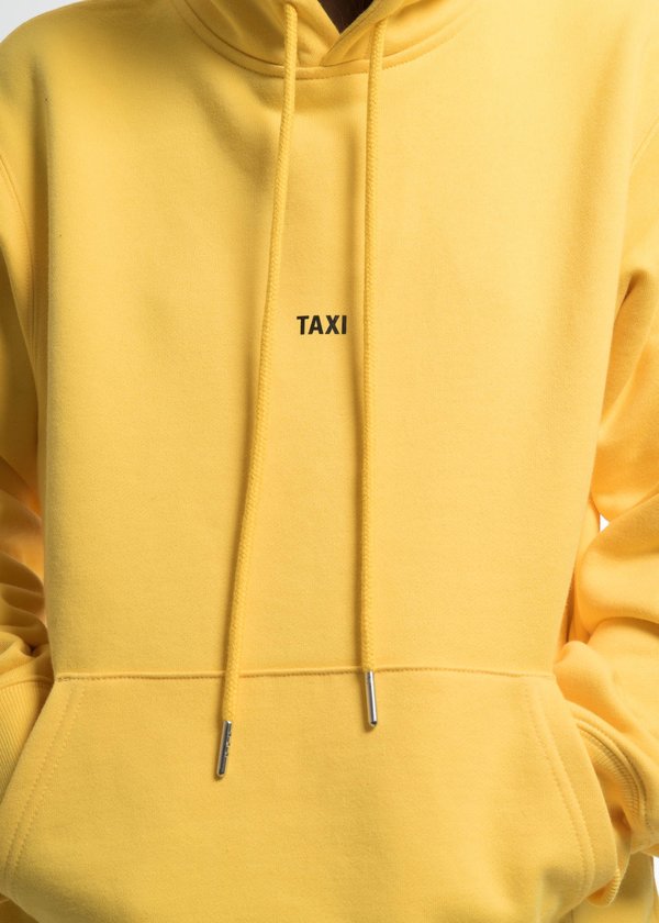 helmut lang yellow taxi hoodie