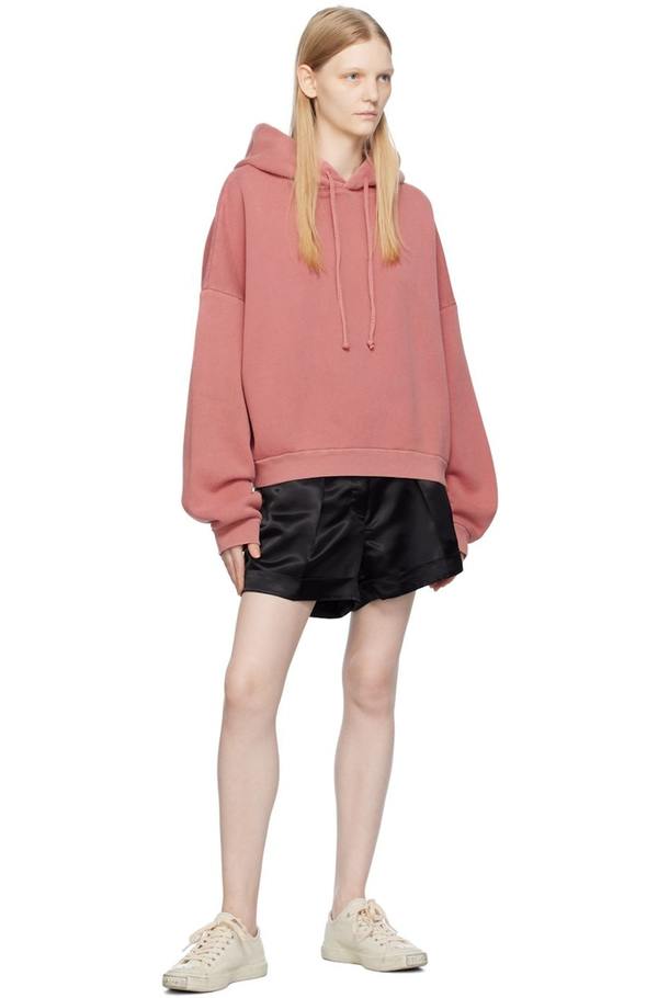 Acne Studios Relaxed-Fit Hoodie - Vintage Pink | Garmentory