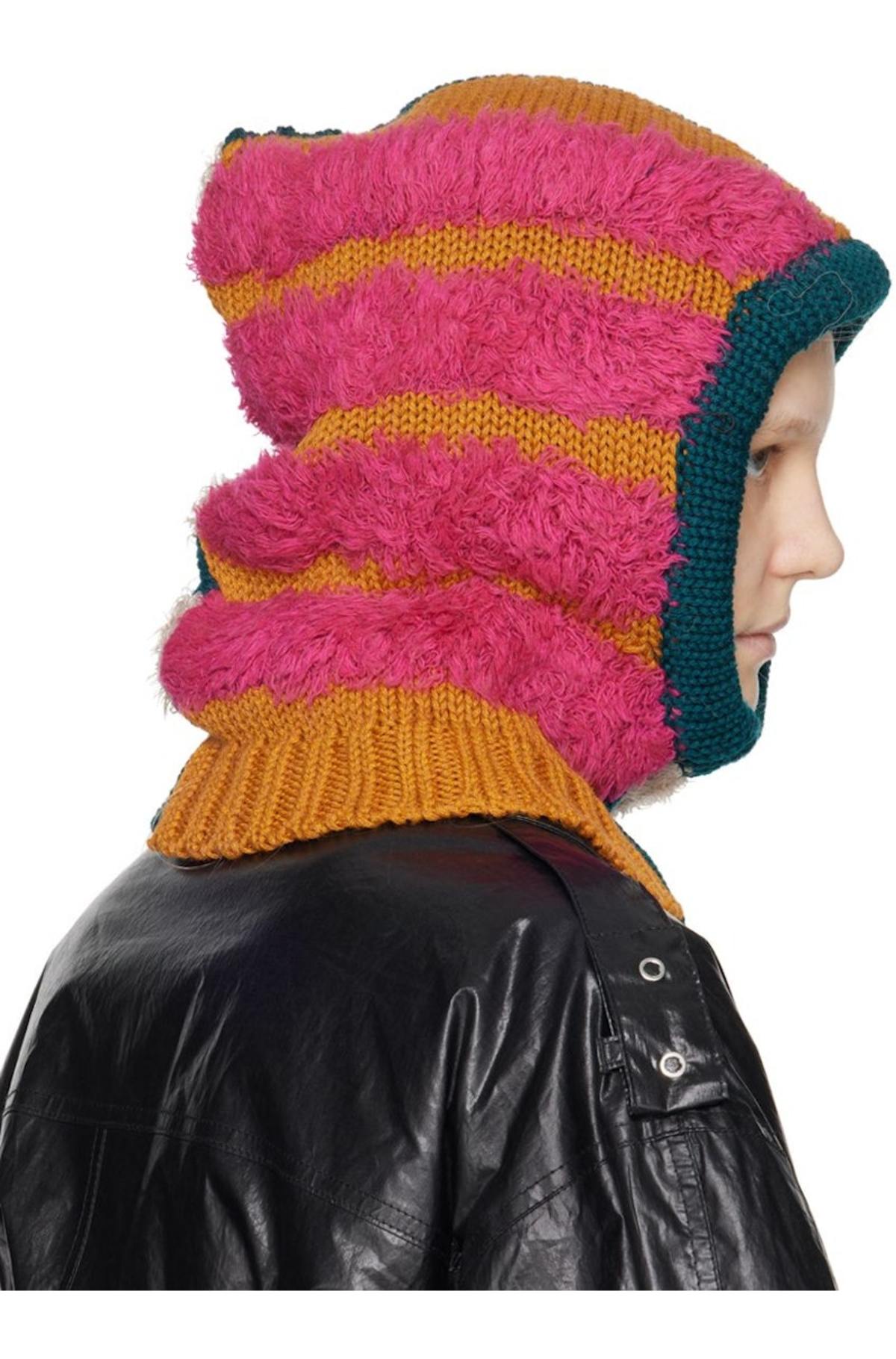 HENRIK VIBSKOV fringe Knit hood