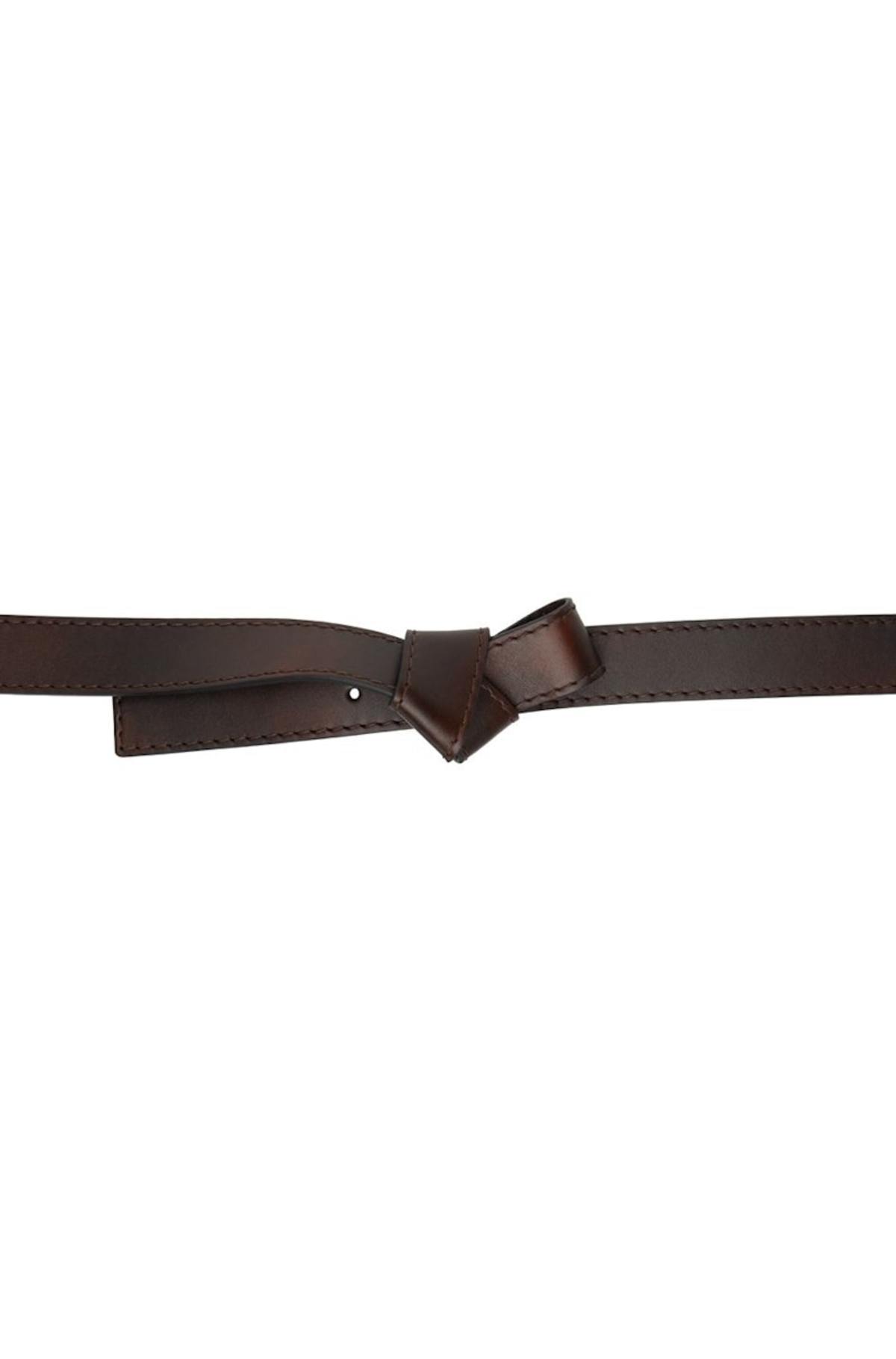 Acne Studios Musubi Belt - Brown | Garmentory
