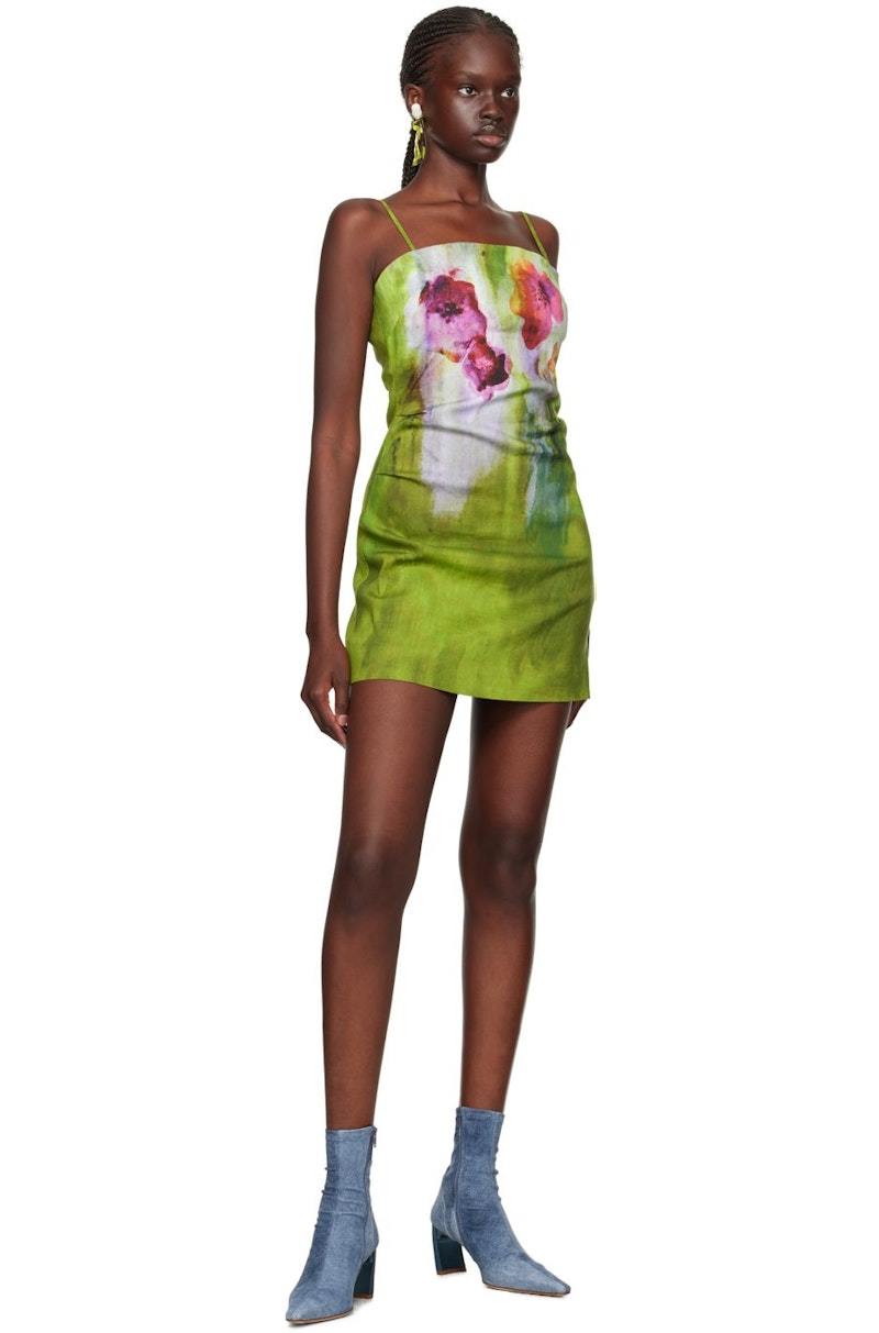 【送料&関税込】Acne Studios All-over Floral Printed Dress ACNE STUDIOS Floral-print jersey midi shirt dress | NET-A-PORTER