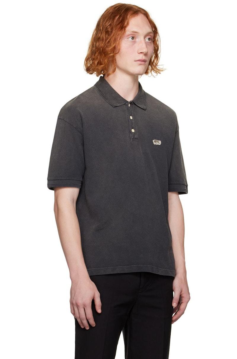 Visvim Jumbo Weller Polo - Black | Garmentory