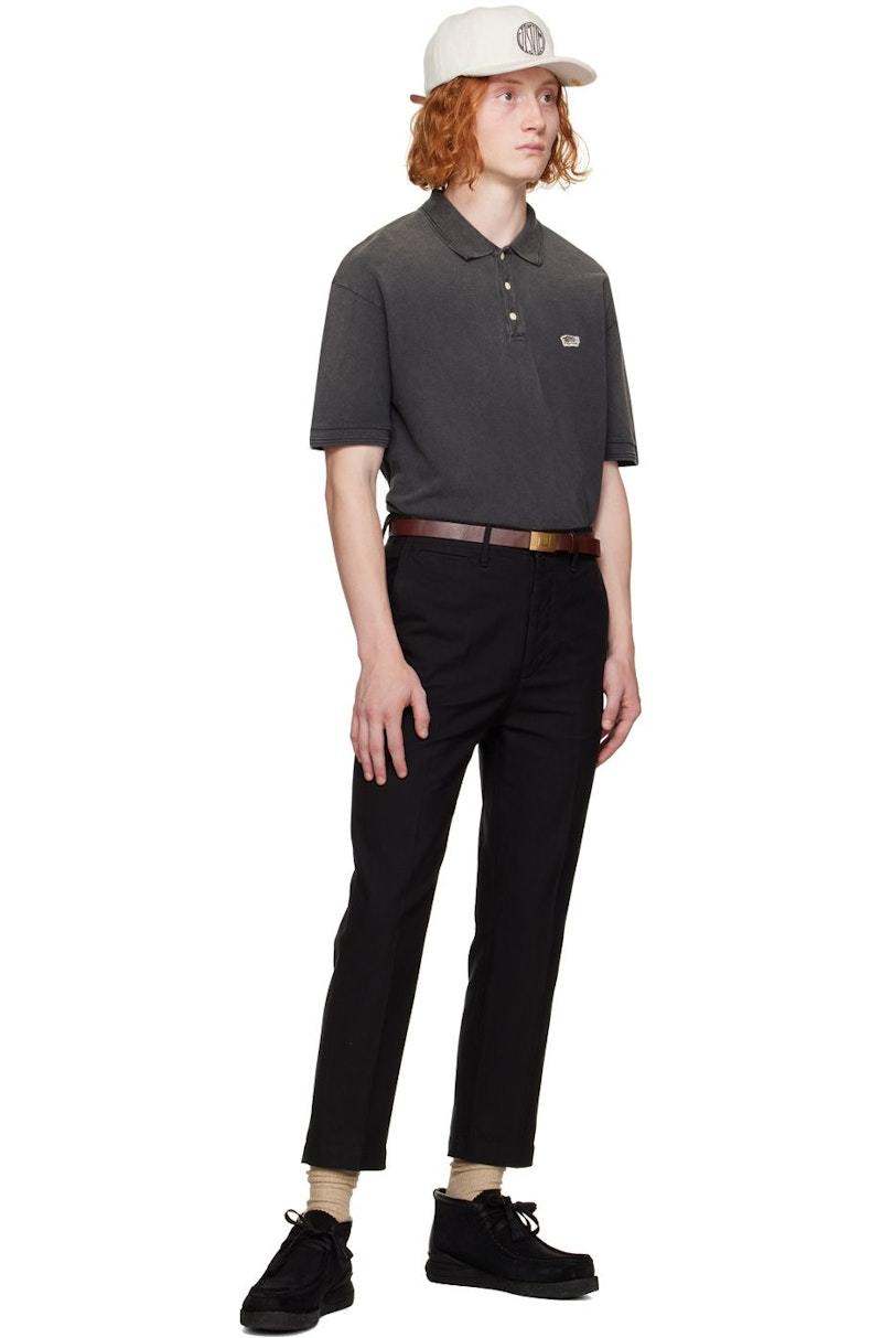 visvim/JUMBO WELLER S/S DMGD (BLACK)