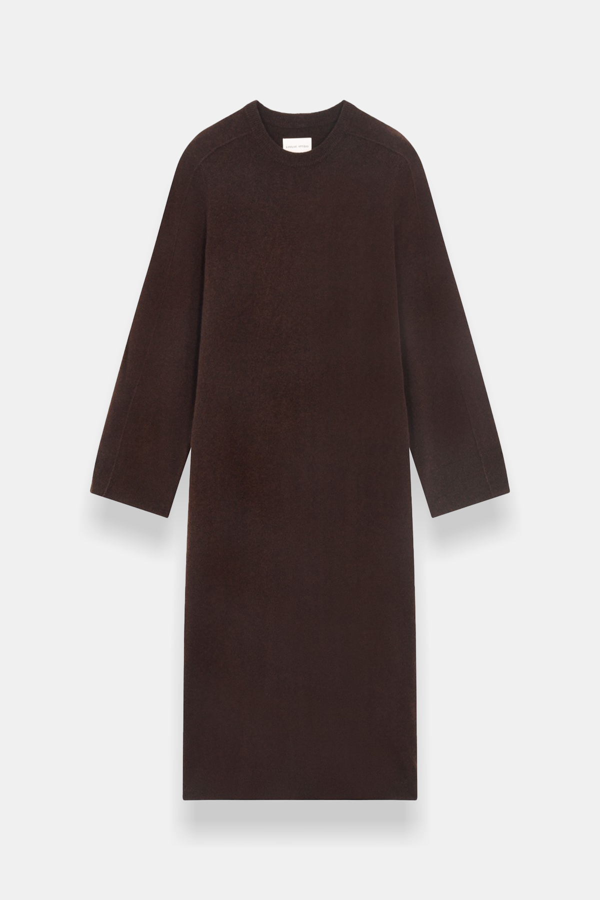 LouLou Studio Esna Cashmere Long Dress - Choco Melange | Garmentory