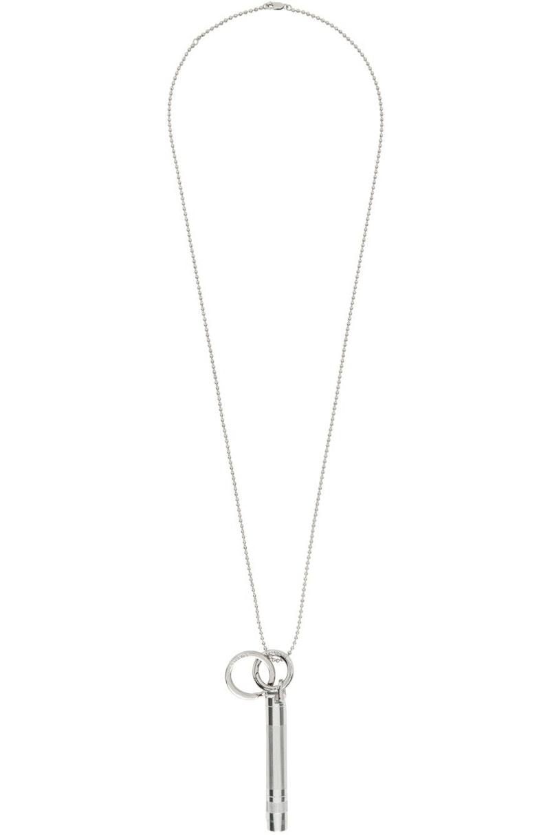 Lemaire Maglite Chain Necklace - Silver | Garmentory
