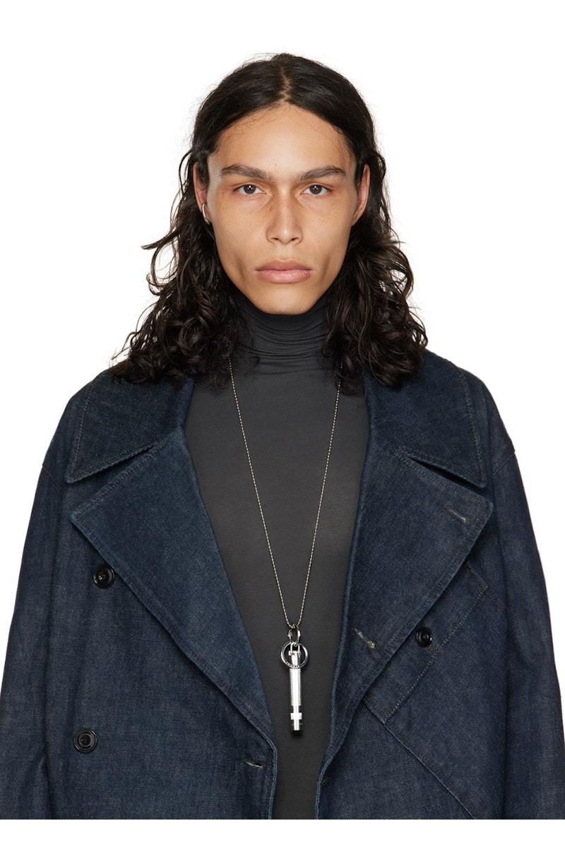 Lemaire Maglite Chain Necklace - Silver | Garmentory