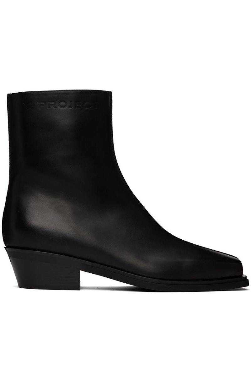 Y/Project Paris Best Boots - Black | Garmentory