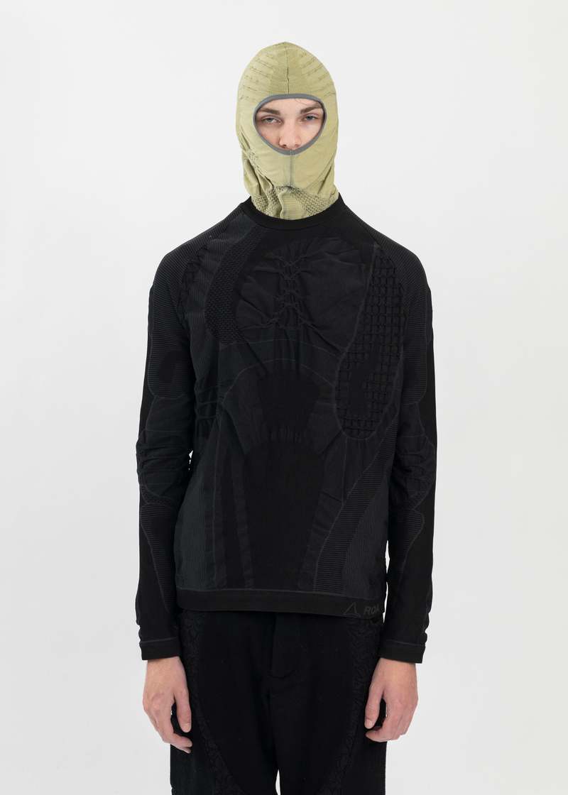 ROA｜LONG-SLEEVE T-SHIRTS (Roundneck 3D Knit (RBMW028OT0 2000279066057_1.png?v=1751036553