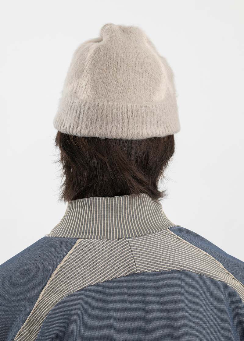 _Ｊ.L-A.L Liquid Beanie _J.L - A.L_ Liquid Beanie - White/Onyx | Garmentory
