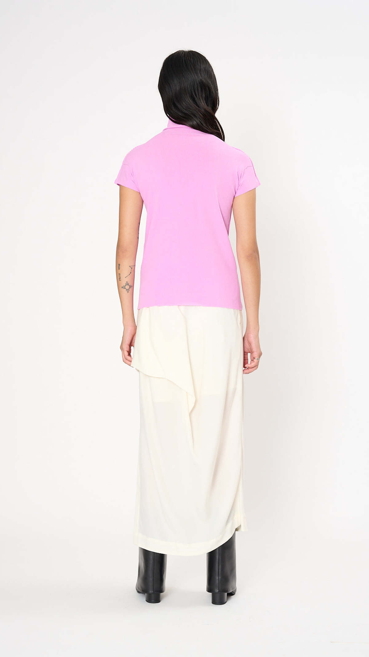 Issey Miyake Cotton Baguette 36 Top - Pink | Garmentory