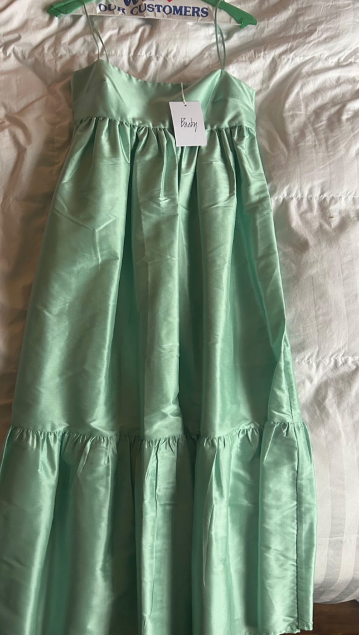 baaby Big Silk Ruffle Dress - Image 1 of 3