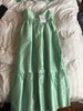baaby Big Silk Ruffle Dress - Thumbnail 2