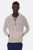 Blue&Cream New Leo Zip Hoodie With Pockets - Eggshell - Thumbnail 7