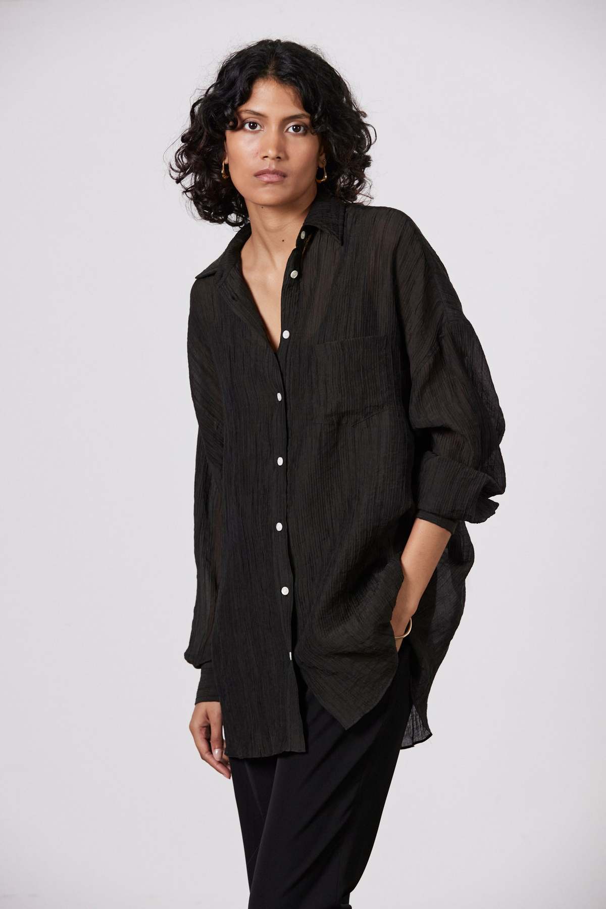 Laing Home Ines Shirt - Black - Image 1 of 4