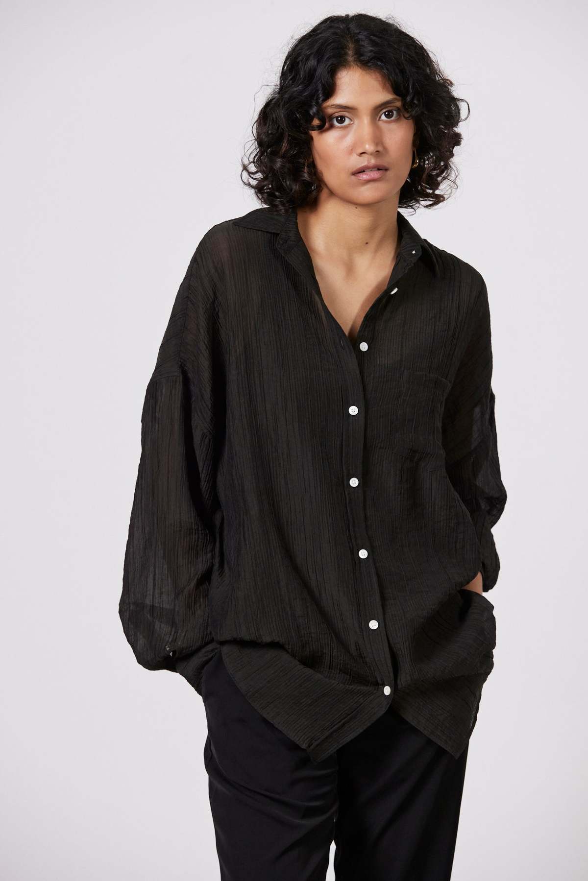 Laing Home Ines Shirt - Black - Image 2 of 4