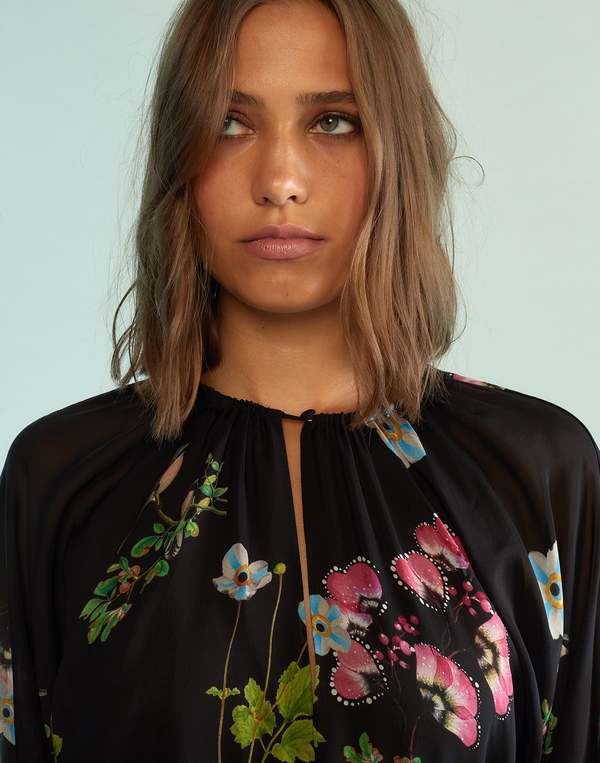 messina silk dress Messina Silk Dress by Cynthia Rowley at THE MILE