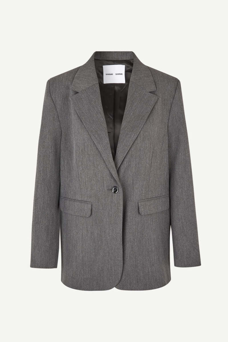 ボトムスその他 The Andamane Single-Breasted Blazer In Grey Melange SLIM FIT SINGLE-BREASTED BLAZER | Grey | Selected