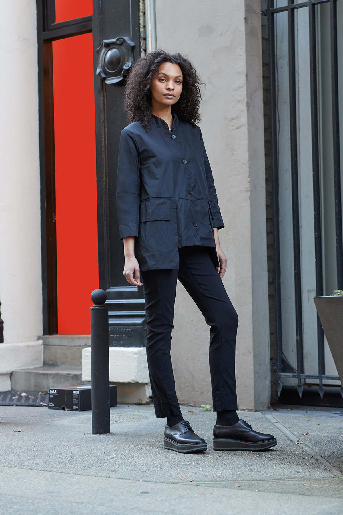 Porto Nylon Tech Bergen Jacket - Black | Garmentory