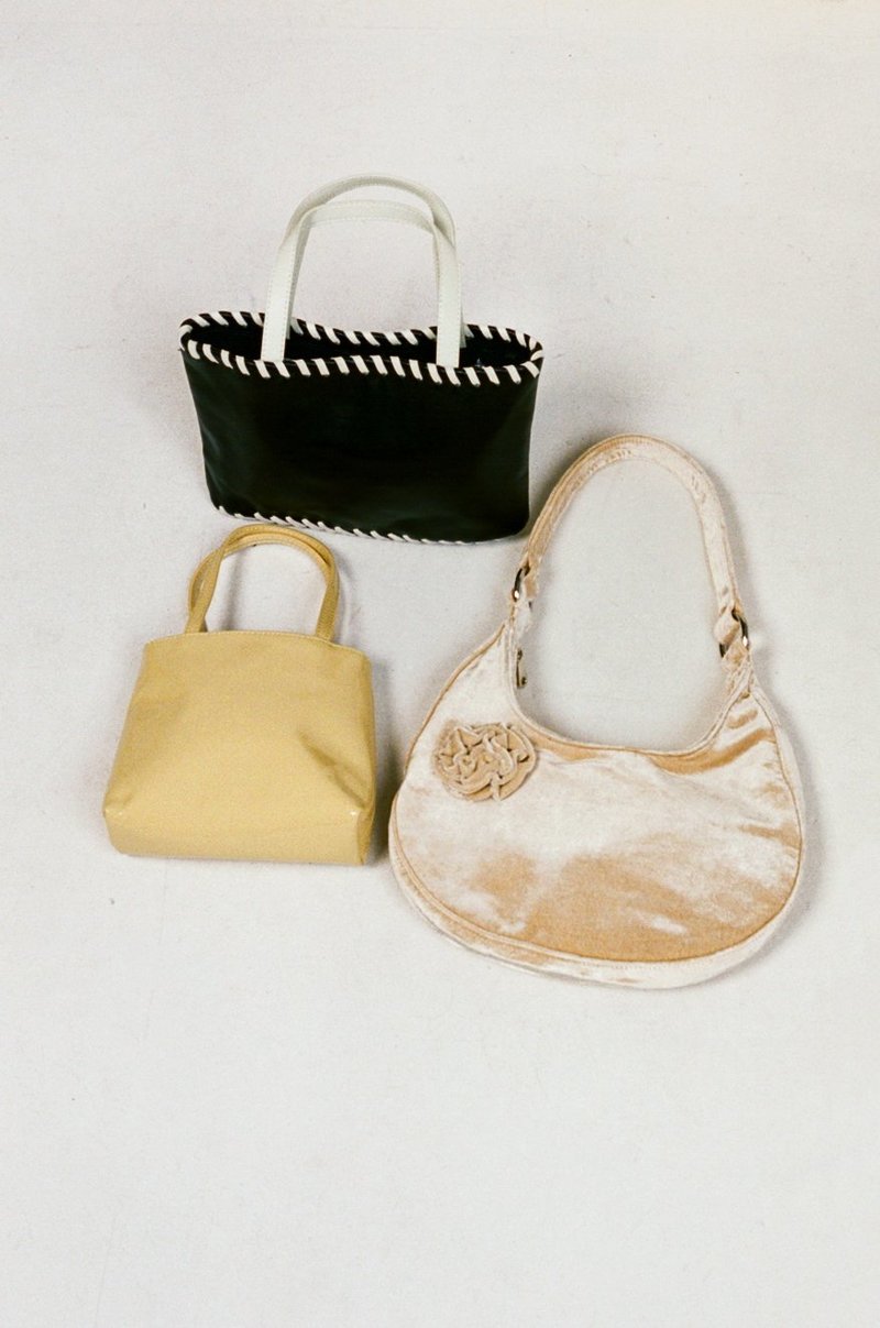 ★hai★ Edith Bag Velvet Yellow Hai Edith Bag - Light Yellow | Garmentory
