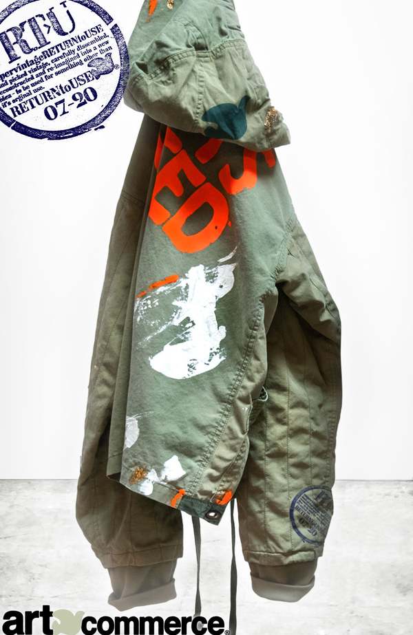 FREECITY Artists Wanted RTU Jacket - Green Multi | Garmentory