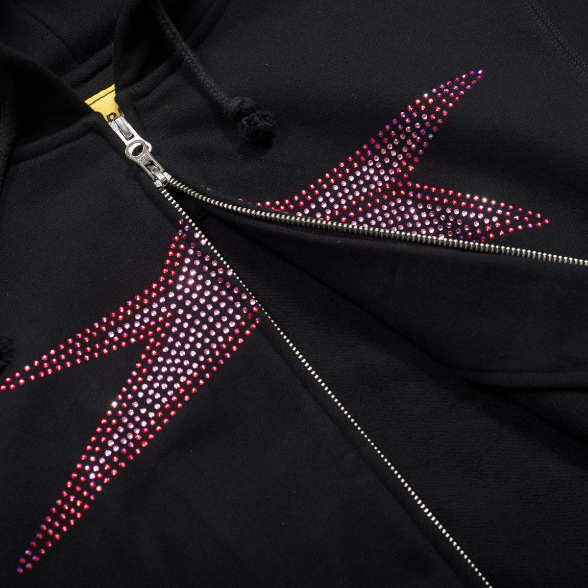 トップス carpet company bizzaro rhinestone zip up Bizarro Rhinestone Zip Up — Carpet Company