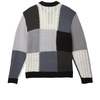 Obey Oliver Patchwork Sweater - Black Multi - Thumbnail 4