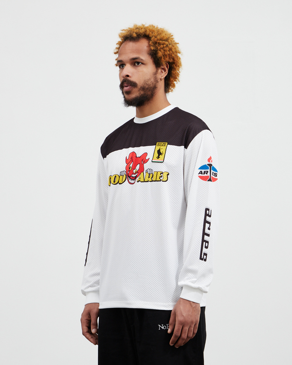 【4GE】Mesh moto long sleeve tee Long-Sleeve Mesh Moto Tee – Aimé Leon Dore