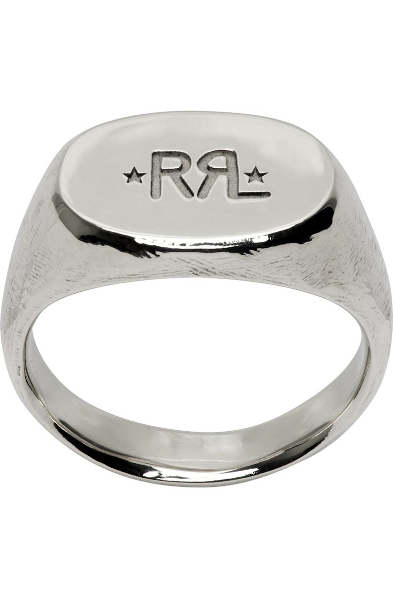 RRL Signet Ring - Silver | Garmentory