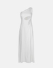 MAET MEGI Cut Out Midi Dress - White - Thumbnail 2