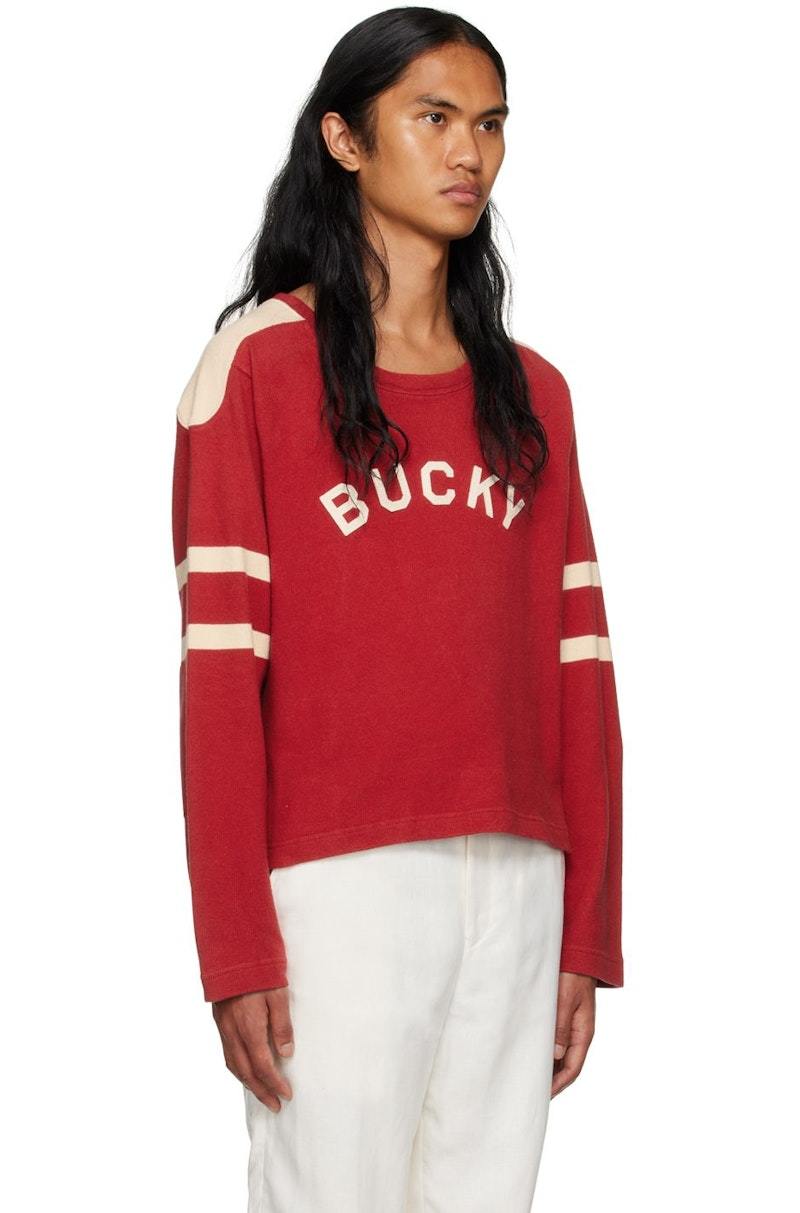 BODE Bucky Sweatshirt - Red | Garmentory
