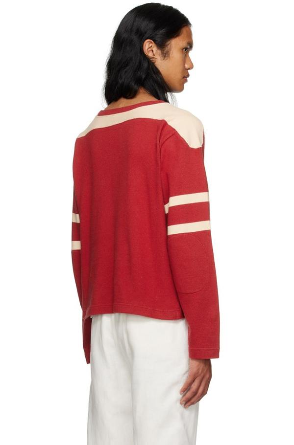 BODE Bucky Sweatshirt - Red | Garmentory