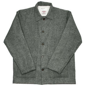 Universal Works Easy Over Harris Tweed Jacket - Grey Universal Works Easy Over Harris Tweed Jacket - Grey