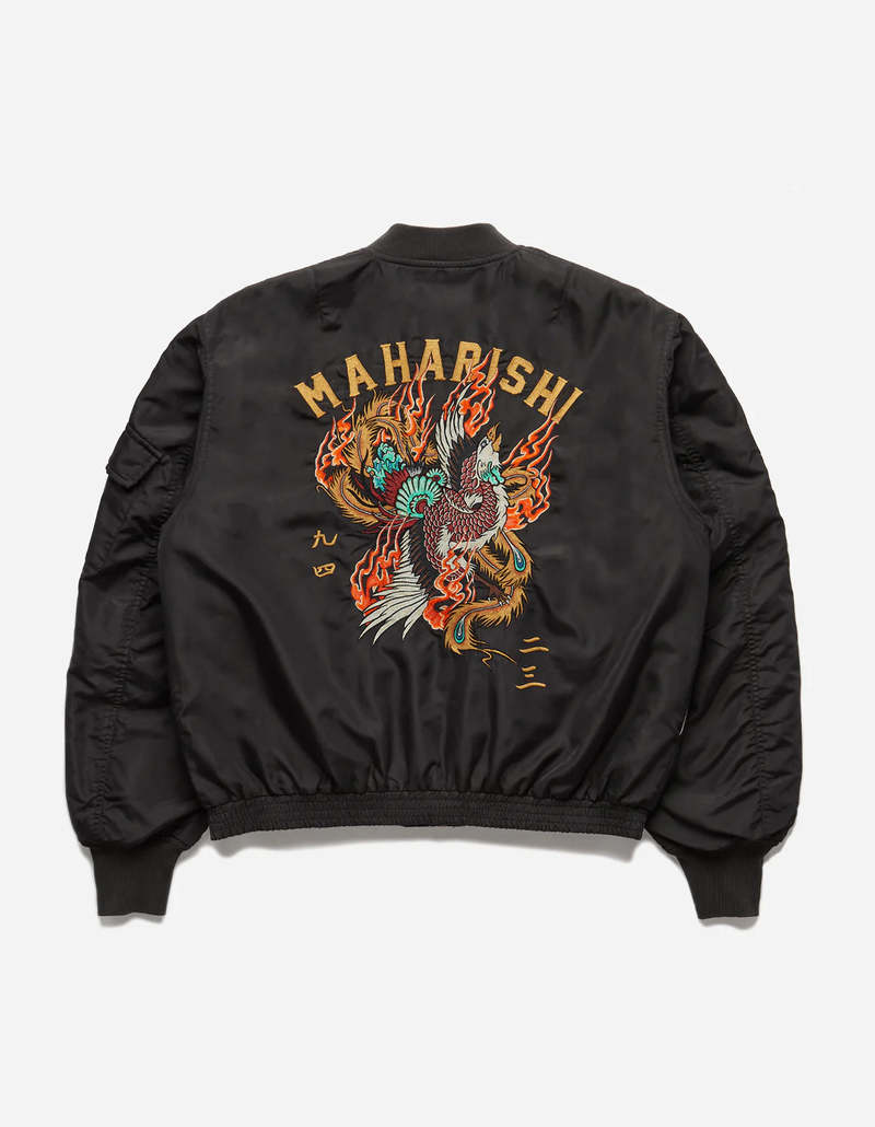 Maharishi MA1 FLIGHT JACKET - Black | Garmentory