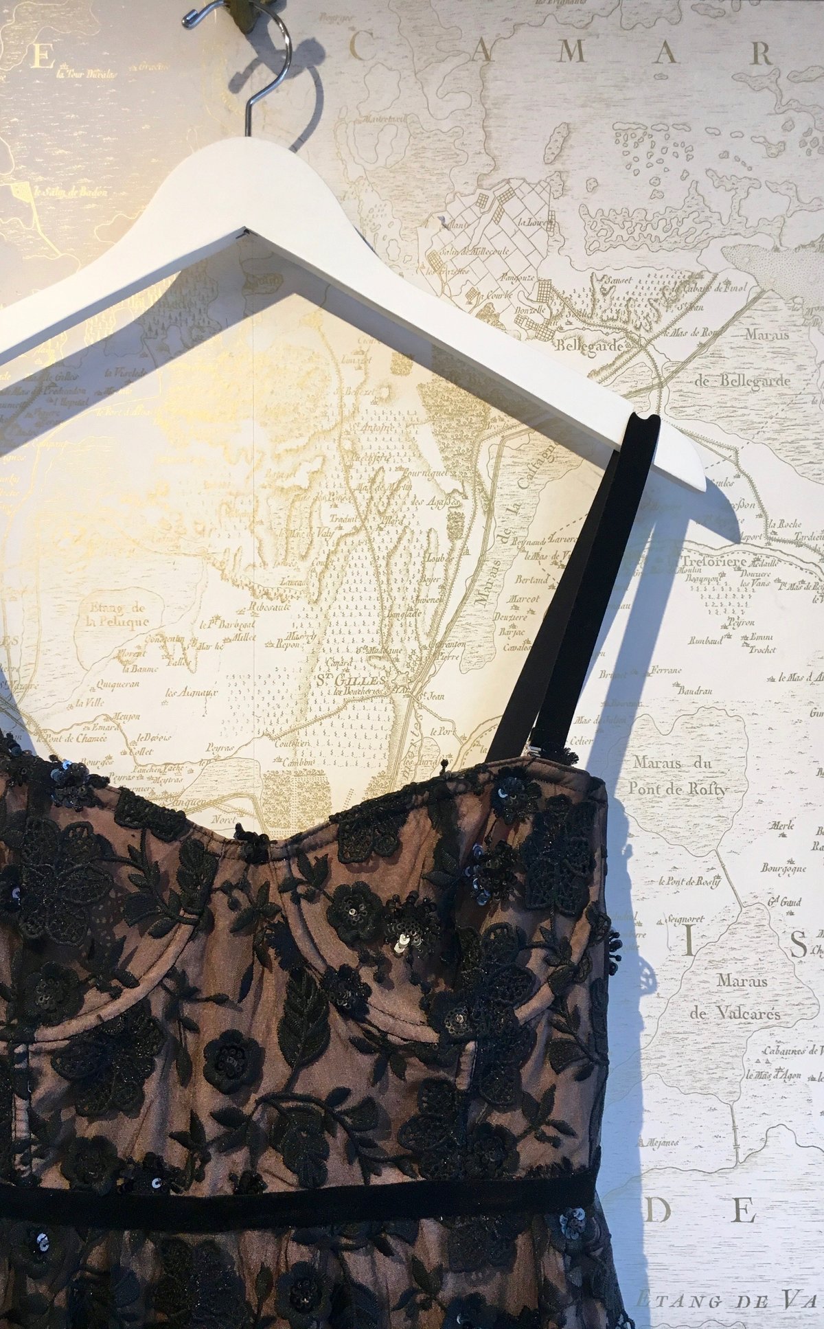 For Love & Lemons 'Beatrice' Strappy Beaded Maxi Dress | Garmentory