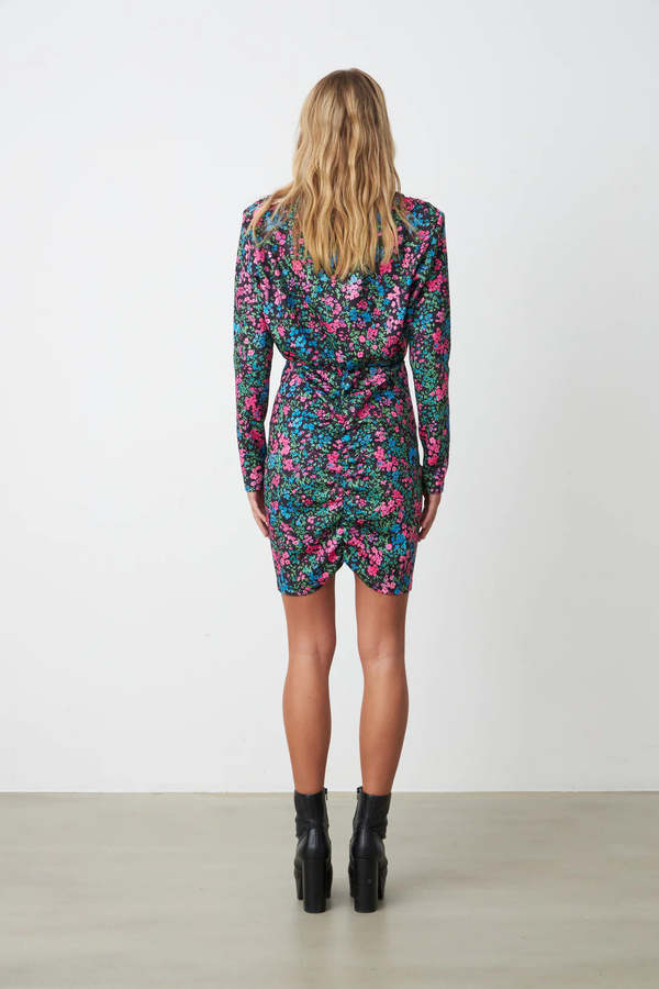 Crs Erin Dress - Black Meadow Crs Erin Dress - Black Meadow