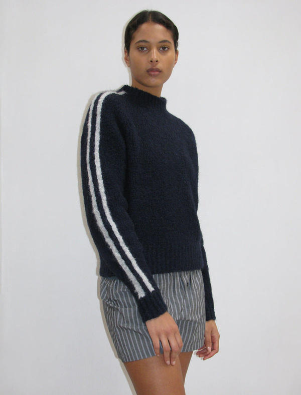 Paloma Wool Grand Slam Sweater - Navy | Garmentory