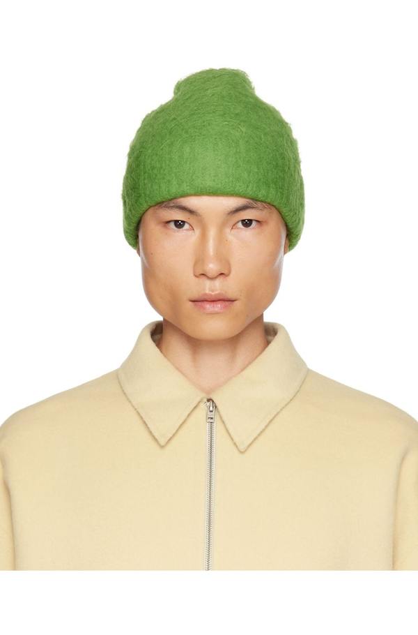 帽子 ACNE STUDIOS Wool mohair beanie Acne Studios Blue Wool Mohair Beanie Acne Studios