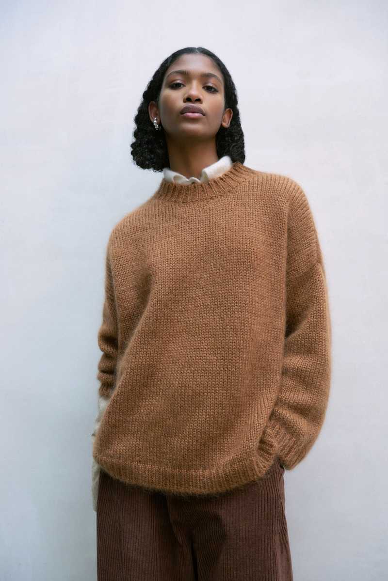 Cordera Mohair Sweater - Toffee | Garmentory