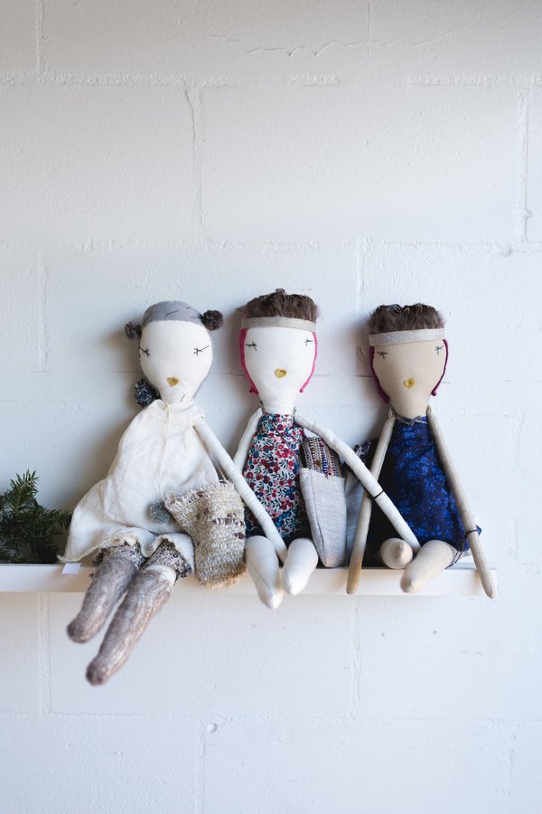 Kids Jess Brown Rag Dolls on Garmentory
