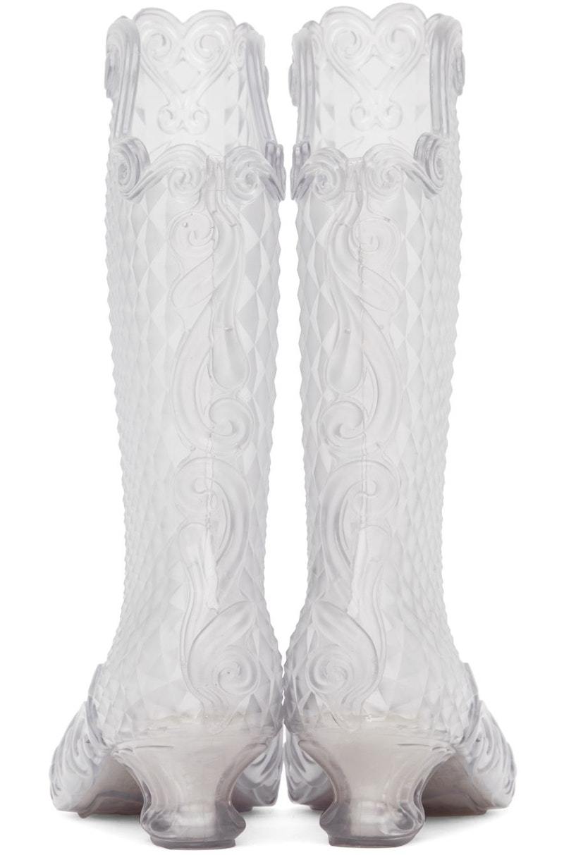 Y/Project Transparent Melissa Edition Court Boots - Clear