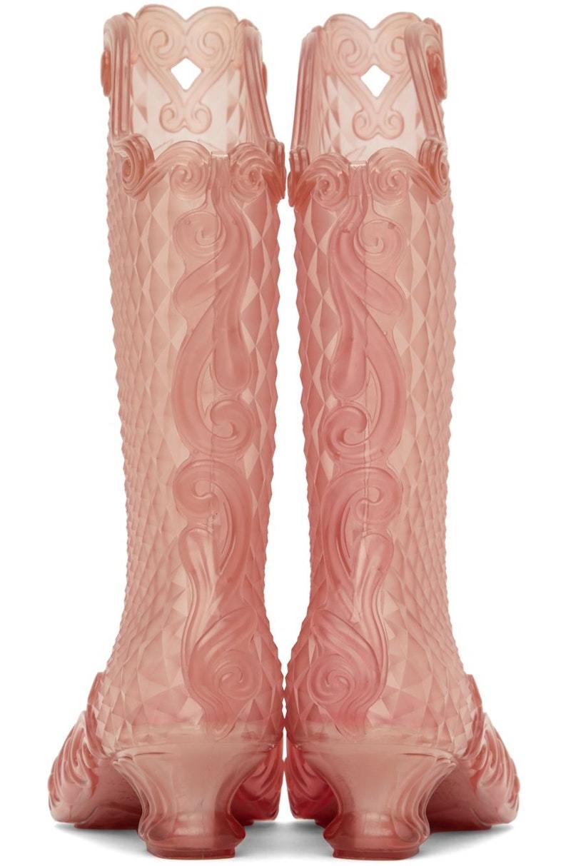 Y/Project Melissa Edition Court Boots - Pink | Garmentory