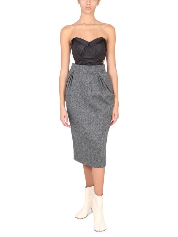 Maison Margiela Waxed Cotton Bodysuit | Garmentory