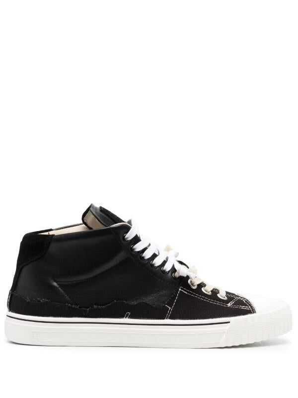 靴 Maison Margiela EvolutionHighTopSneaker MAISON MARGIELA Evolution high-top sneakers | Garmentory