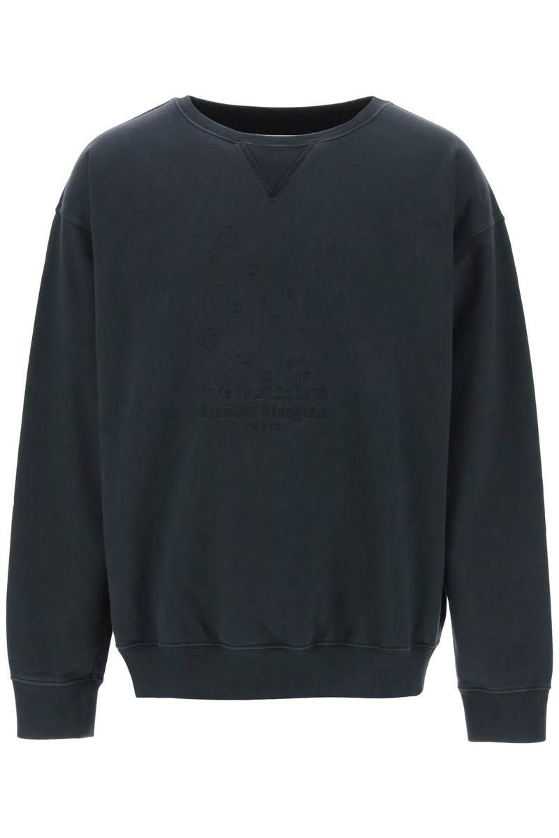 トップス maison martin margiela crew neck sweat Maison Margiela - Upside Down Logo Sweatshirt | HBX