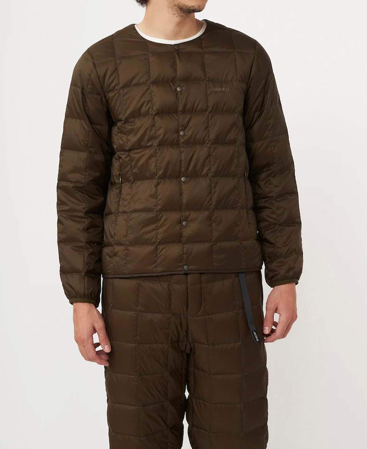 Gramicci Inner Down Jacket - Deep Olive - Image 2 of 2