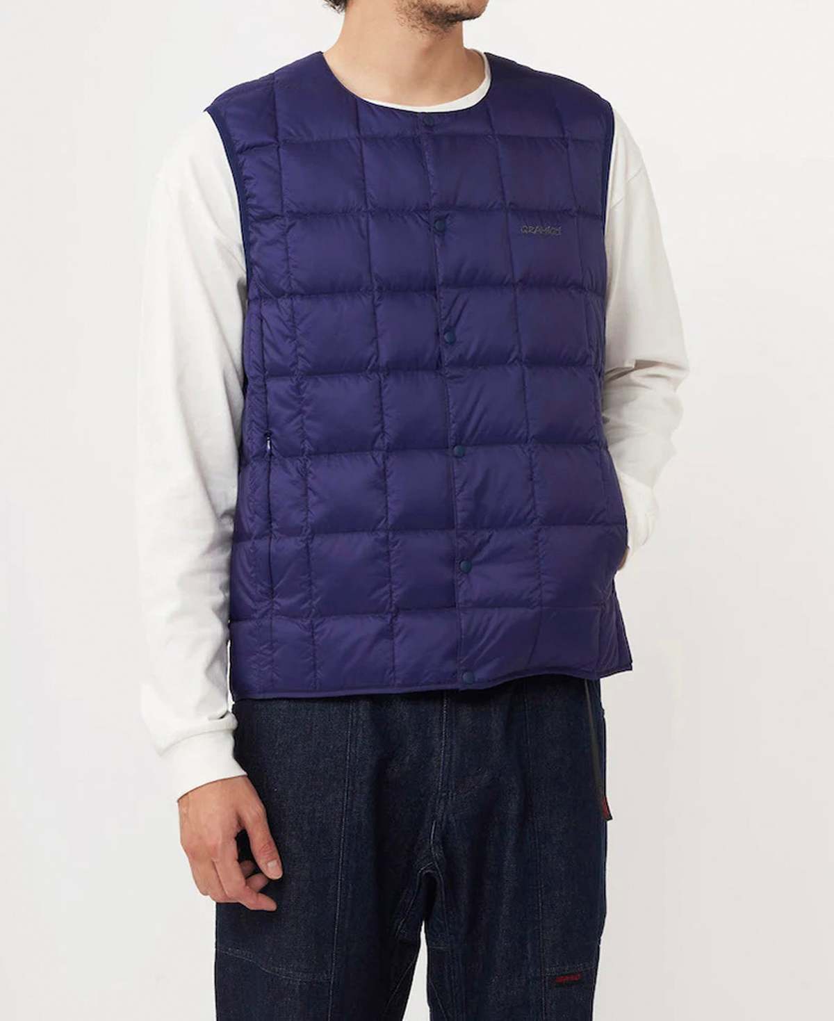 Vest Inner Al View Gramicci Inner Down Vest - Night Purple | Garmentory