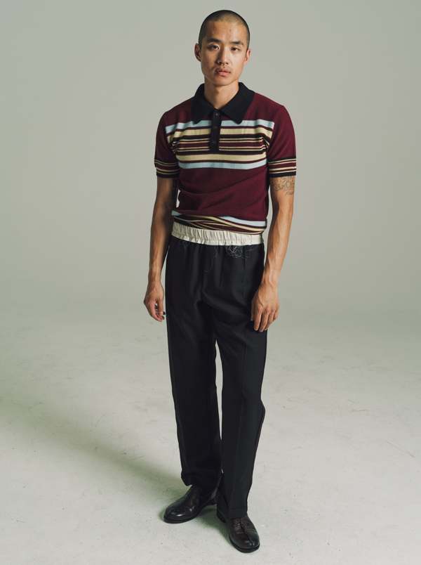Wales Bonner Wool Seine Trousers - Black | Garmentory